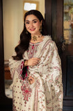 Asim Jofa - 3PC Dhanak Embroidered Shirt With Dhanak Embroidered Dupatta and Trouser - SS0990