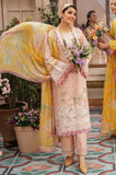 MUSHQ -  3PC Lawn Embroidered Shirt with Monar Printed Dupatta and Trouser - SS0273