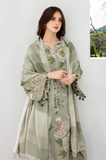 Sapphire - Winter 3PC Khaddar Digital Printed Dress - SS0516
