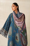 Baroque -  3PC Karandi Printed Shirt With Karandi Printed Dupatta and Trouser - SS0948