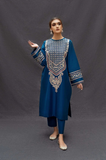 Urge- 2 Piece - Dhanak Embroidered Suit- SRZ0111