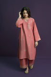Urge - 2PC Dhanak Embroidered Shirt and Trouser - SS0902