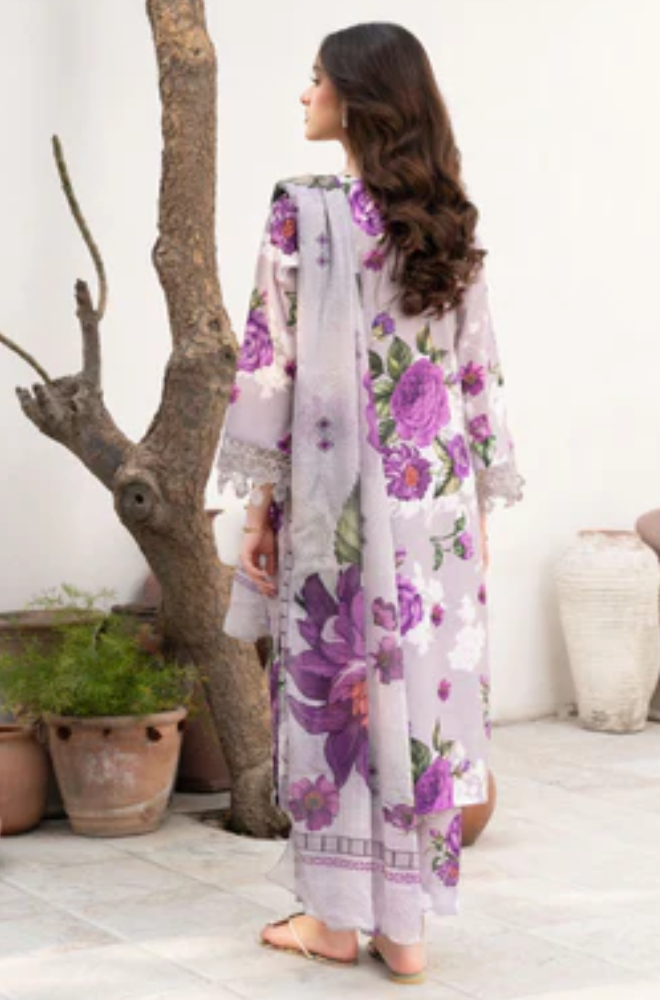 Sapphire - Winter 3PC Khaddar Digital Printed Dress - SS0514