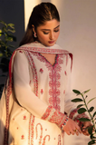 Cross Stitched- 3 Piece - Dhanak Embroidered Suit- SRZ0101