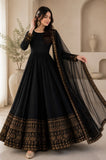 Shahijora - 3PC Embroidered Lawn Frock With Chiffon Dupatta and Trouser - SS0978