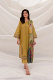 Jazmin - 3PC Dhanak Embroidered Shirt With Wool Printed Dupatta and Trouser - SS0886