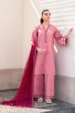 XENIA - Summer 3PC Lawn Embroidered Suit - SS0658