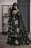 Shahijora Black Maxi Dress for Women