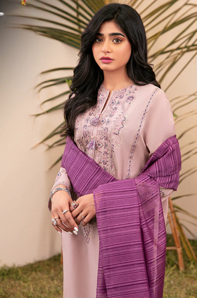Iznik - 3PC Lawn Embroidered Suit - SA0117