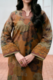 Baroque - Winter 3PC Khaddar Digital Printed Dress - SS0513