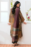 Baroque - Winter 3PC Khaddar Digital Printed Dress - SS0513