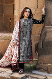 Hussain Rehar- 3 Piece - Dhanak Embroidered Suit- SRZ0109