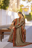Charizma - 3PC Karandi Printed Shirt With Printed Dupatta and Trouser - SS01168
