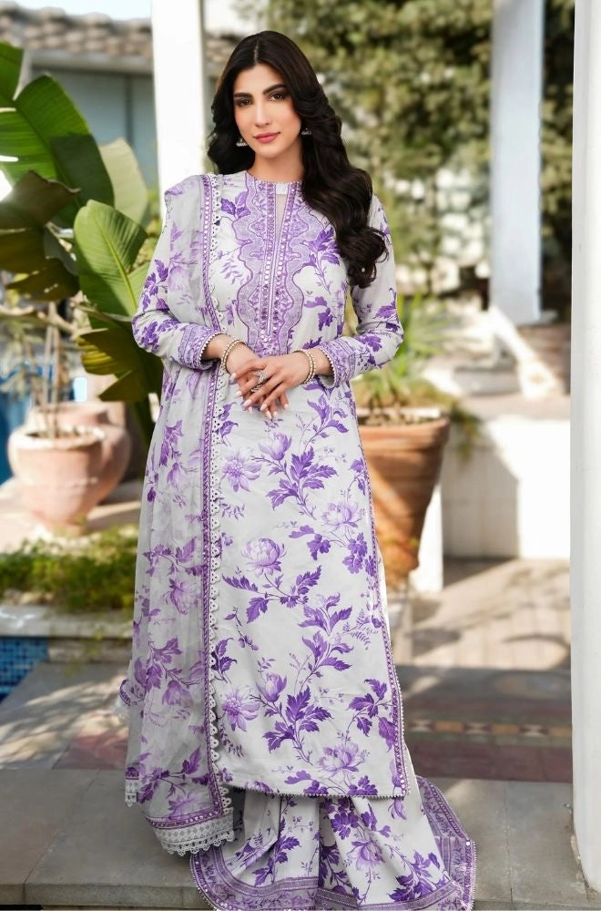 ANEELAS - Summer 3PC Lawn Digital Printed Dress - SS0800