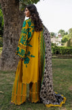 Charizma - 3PC Karandi Printed Shirt With Karandi Printed Dupatta and Trouser - SS0950