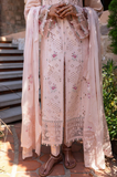 QalamKar - Summer 3PC Lawn Embroidered Suit - SS0616