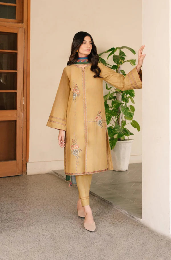 3 Piece - Lawn Embroidered Dress - SUOO81