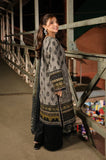 Asim Jofa - 3PC Karandi Printed Shirt With Karandi Printed Dupatta and Trouser - SS0951