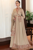 Bareeze- 3 Piece - Dhanak Embroidered Suit- SRZ0105