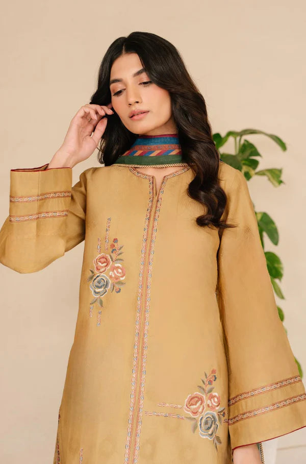 3 Piece - Lawn Embroidered Dress - SUOO81