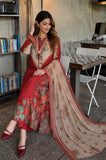 Shahijora - 3PC Lawn Printed Shirt With Lawn Printed Dupatta and Trouser -SS0981