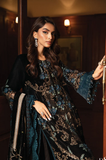 Kayseria -Winter 3PC Velvet Embroidered Suit - SS0521