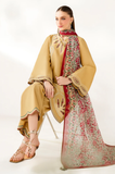 Jazmin - Winter 3PC Dhanak Embroidered Suit - SS0519