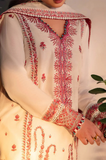 Cross Stitched- 3 Piece - Dhanak Embroidered Suit- SRZ0101