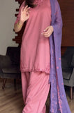 LAAM - 3PC Summer Lawn Embroidered Shirt with Chiffon Embroidered Dupatta and Trouser - SS0801
