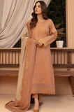 Binilyas - 3PC Dhanak Embroidered Shirt With Dhanak Printed Dupatta and Trouser - SS01072