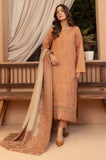 Binilyas - 3PC Dhanak Embroidered Shirt With Dhanak Printed Dupatta and Trouser - SS01072