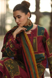 Charizma - 3PC Karandi Printed Shirt With Karandi Printed Dupatta and Trouser - SS0952