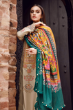 Maria B- 3 Piece - Dhanak Embroidered Suit- SRZ00104