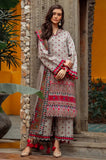 Charizma - 3PC Karandi Printed Shirt With Karandi Printed Dupatta and Trouser - SS0953