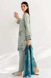 3 Piece - Lawn Embroidered  Dress -  SU0080