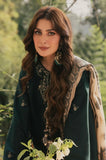 Ziva - 3PC Dhanak Embroidered Shirt With Pashmina Printed Dupatta and Trouser - SS01173