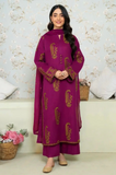 Dyot- 3PC Lawn Embroidered Suit - SA0127