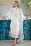 Jazmin - 3PC Lawn Embroidered Shirt with Monar Printed Dupatta and Trouser -SS0429