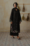 ZIVA - 3PC Dhanak Embroidered Shirt With Chiffon Dupatta and Trouser - SS0918