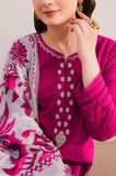 Zarashahjhan - Winter 3PC Dhanak Embroidered Suit - SS0501