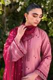 XENIA - Summer 3PC Lawn Embroidered Suit - SS0658