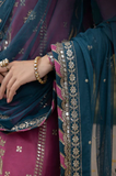 Asim Jofa - 3PC Lawn Embroidered Suit -SS0308