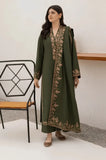 Agha Noor - 3PC Dhanak Embroidered Shirt With Dhanak Embroidered Dupatta and Trouser - SS01063