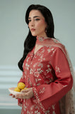 Seran - 3PC Dhanak Embroidered Shirt With Twill Printed Dupatta and Trouser - SS0897