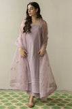 DYOT - 3PC Summer Lawn Embroidered Shirt with Organza Embroidered Dupatta and Trouser - SS0804