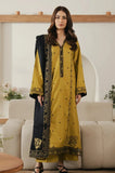 Seran - 3PC Dhanak Embroidered Shirt With Embroidered Dhanak Dupatta and Trouser - SS0955