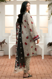 Baroque - 3 Piece - Khaddar Print Suit - SRZ0078