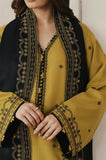 Seran - 3PC Dhanak Embroidered Shirt With Embroidered Dhanak Dupatta and Trouser - SS0955