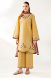 Jazmin - Winter 3PC Dhanak Embroidered Suit - SS0519