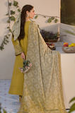 Laam - Winter 3PC Dhanak Embroidered Suit- SS0285